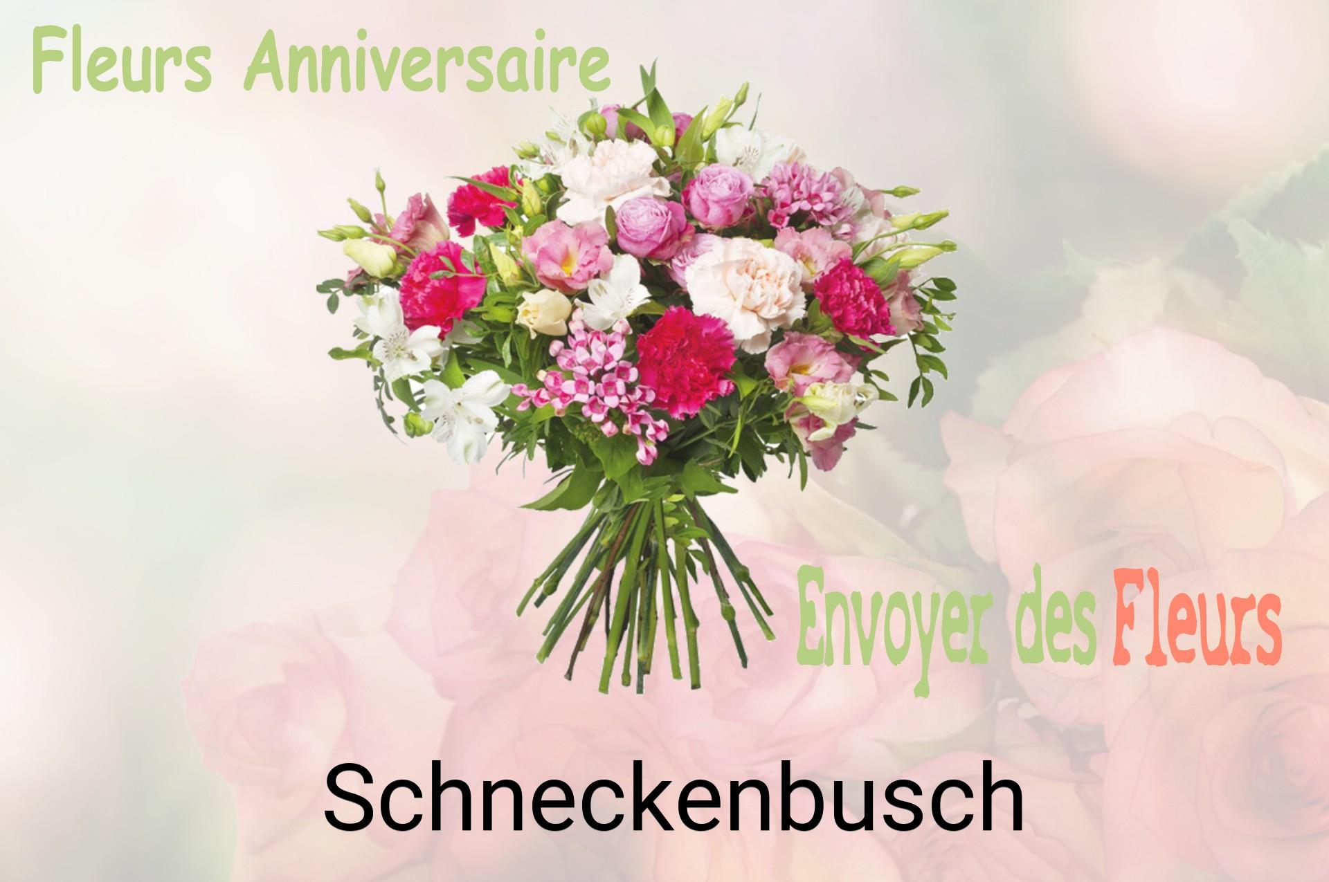 Bouquet de fleurs d’anniversaire livré à Schneckenbusch